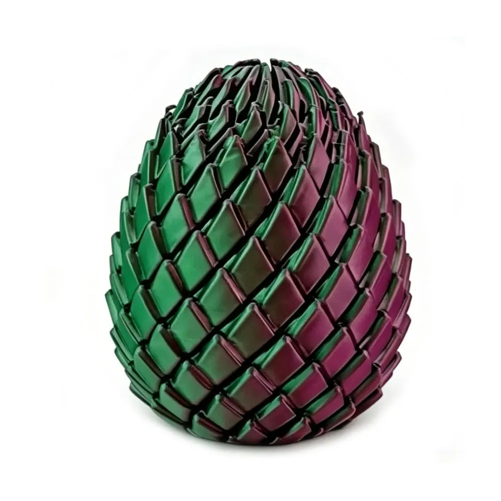Colorful Twist Dragon Egg
