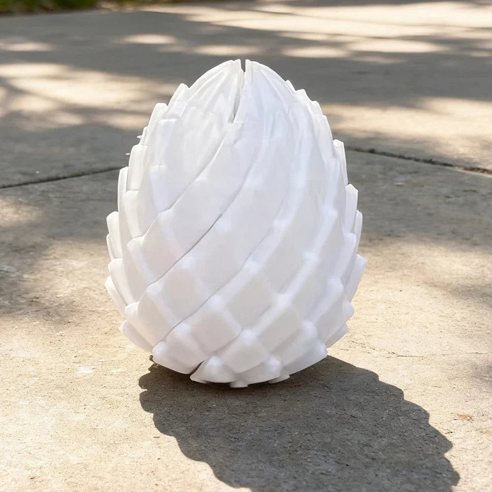 White Twist Dragon Egg